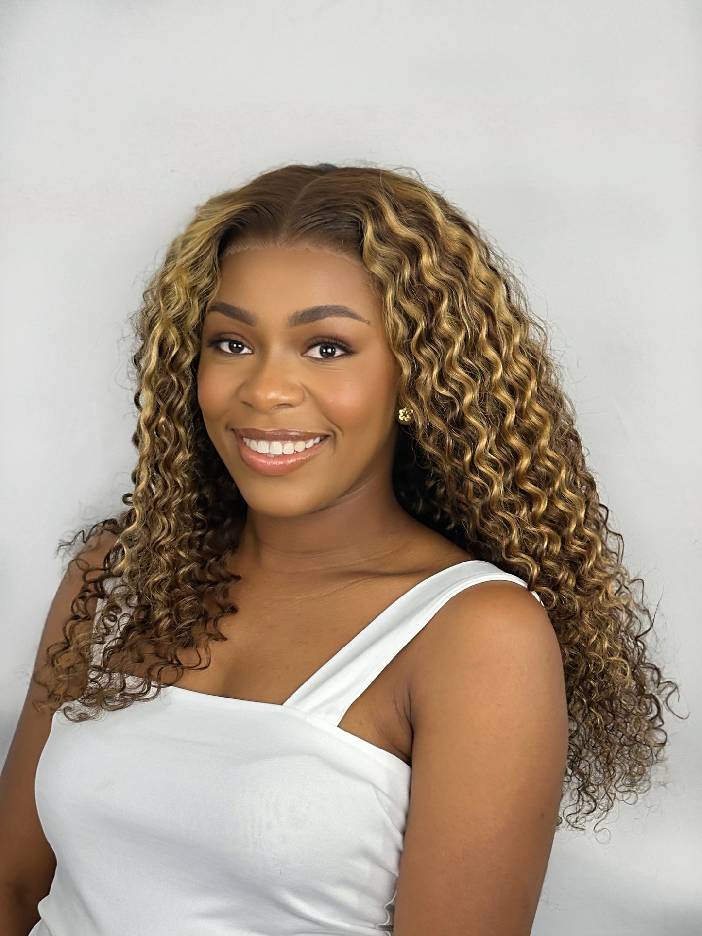 Highlight 12A Raw Hair Wig – 22 Inches 6x8 HD Lace Closure, 300% Density(Pre Cut & Ready to Wear)