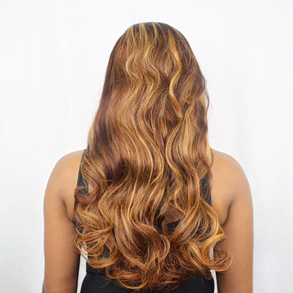 12A Raw Hair 13x6 HD Lace Frontal Wig – 24 Inches, 300% Density