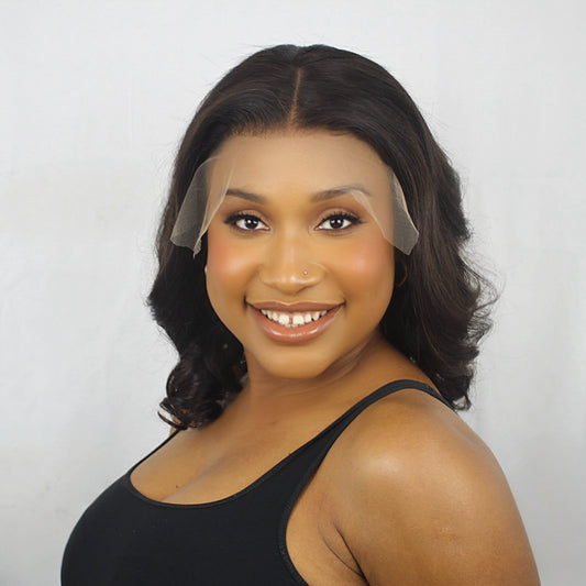 12A Raw Hair Curly 13x6 HD Lace Wig 16 - Inches 300% Density