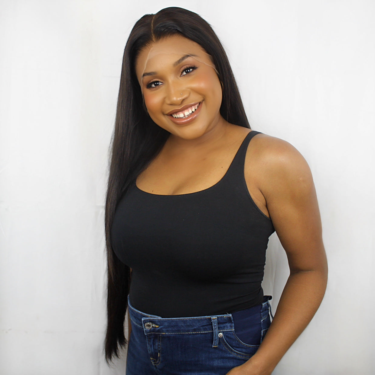 12A  Raw Hair Straight 13x6 Frontal HD Lace Wig - 30 Inches 300% Density
