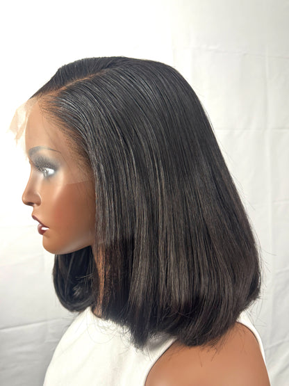 BOb 12A Raw Hair Wig – 12 Inches 13x4 HD Lace Closure | 250% Density