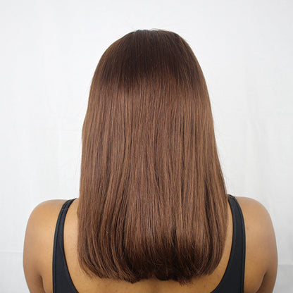 12A Raw hair Bob 6x6 HD Lace Closure Wig– 14 Inches, 300 % Density
